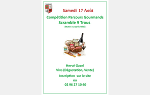 Retour sur la compétition Parcours Gourmand