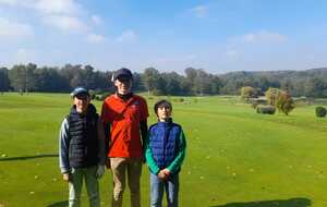 DES NOUVELLES DE NOS EQUIPES ECOLE DE GOLF