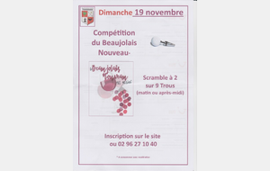 Compétition du Beaujolais nouveau