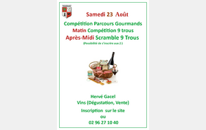 Compétition PARCOURS GOURMAND
