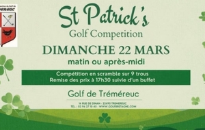 Compétition SAINT PATRICK