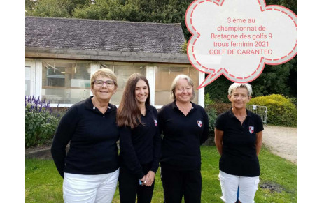 Championnat de Bretagne des 9 trous par équipes Dames