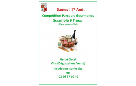 Retour sur la compétition Parcours Gourmand