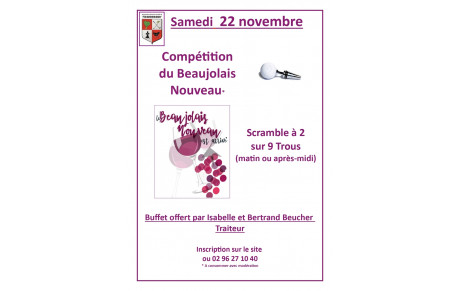 Retour sur la compétition du Beaujolais / Beucher traiteur