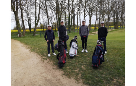 Résultats de l'école de golf N°1