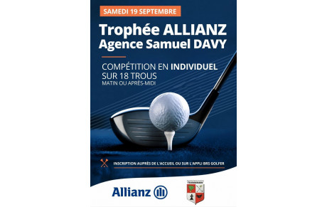 Retour sur la compétition Allianz du 19 septembre